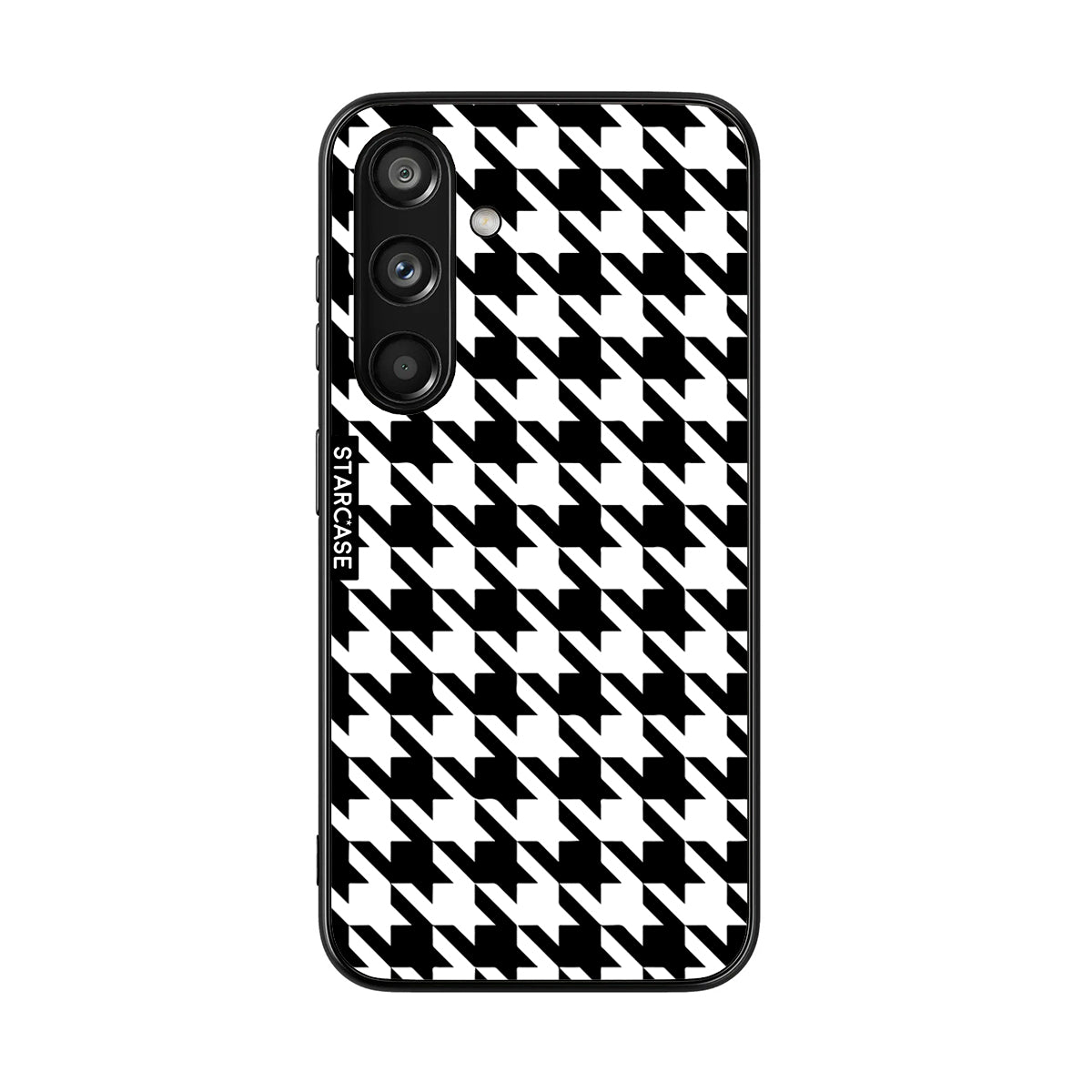 Houndstooth Black