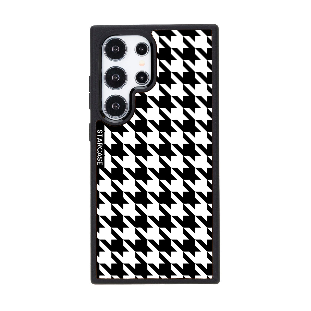 Houndstooth Black