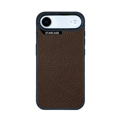 Brown Leather Print
