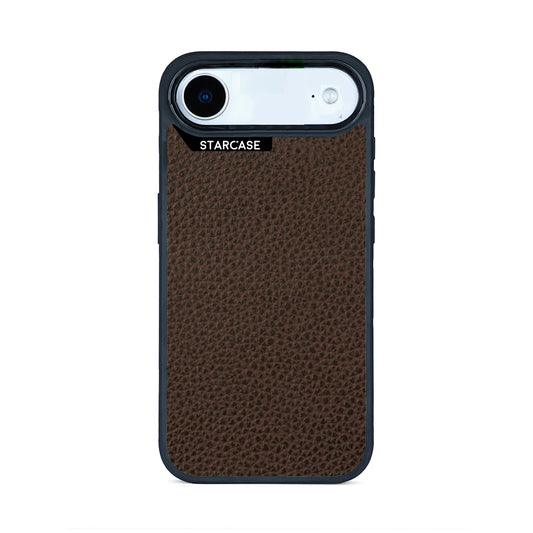 Brown Leather Print